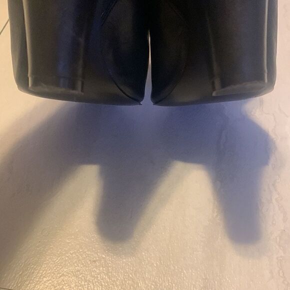 Guess Women's Black Platform Peep Toe High Heels Ankle Boots/Sandals , like new - Picture 12 of 15